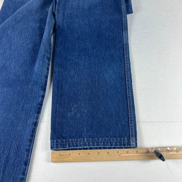 VTG 80s Calvin Klein Jeans Women's 28x29* High Rise Straight Blue Denim Tag 12 - Picture 11 of 16